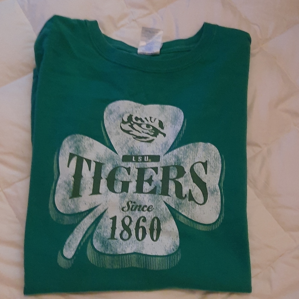 LSU ST.PATTY's day tee